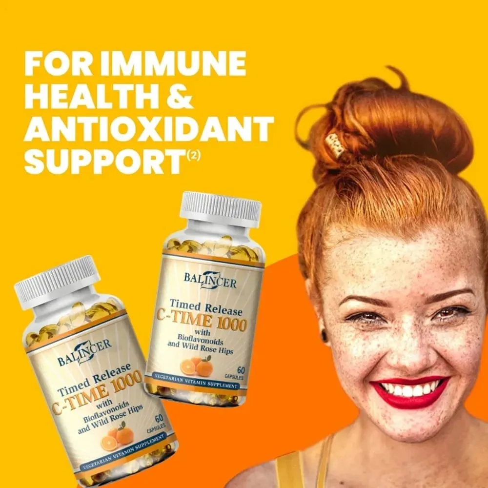 Vitamin C 1000mg Dietery Supplement | Non-GMO & Gluten Free Vegan — image 3