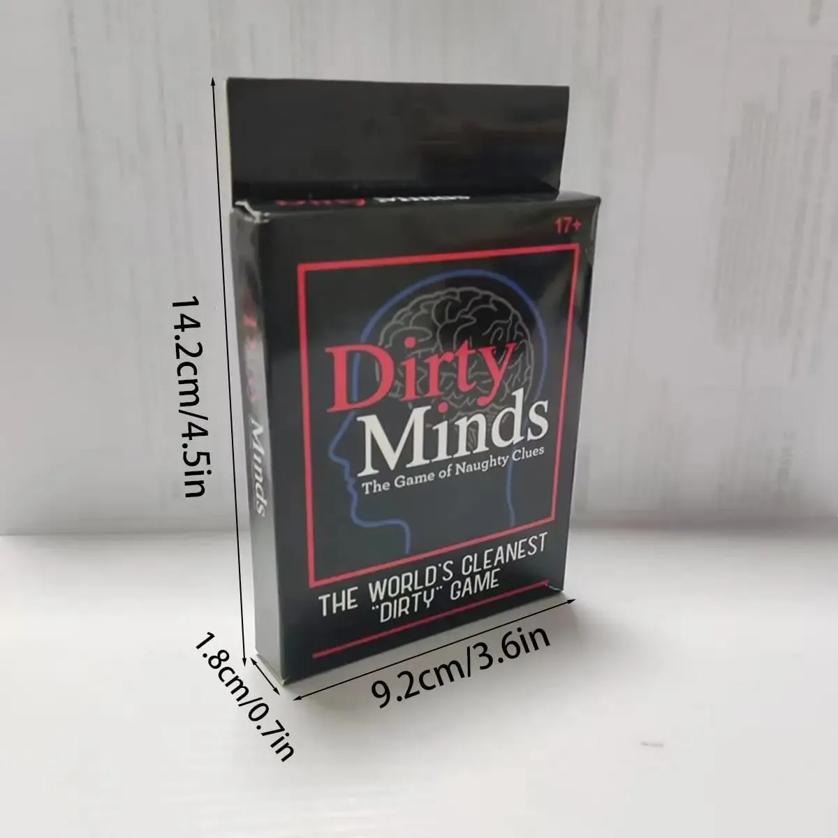English Dirty Minds Card Game Hilariously Twisted Party Card Games Bachelorette Parties Perfect for Game Night Naughty — image 3