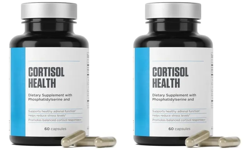 Cortisol Health Capsules with Phosphatidylserine Magnesium 60 Capsules Non-GMO Daily Calm Sleep Support for Adults Men Women — image 8