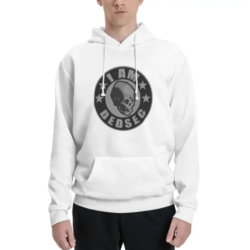 I Am Dedsec Hoodies Men's Women Casual Pullover Sweatshirt Hip Hop Long Sleeve Hooded Autumn Winter — image 10