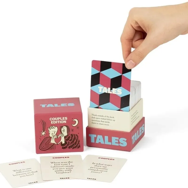 •New Dialogue Newcomer Couple Version Couple Dialogue Desktop Card Game Outdoor Family Game Card — image 3