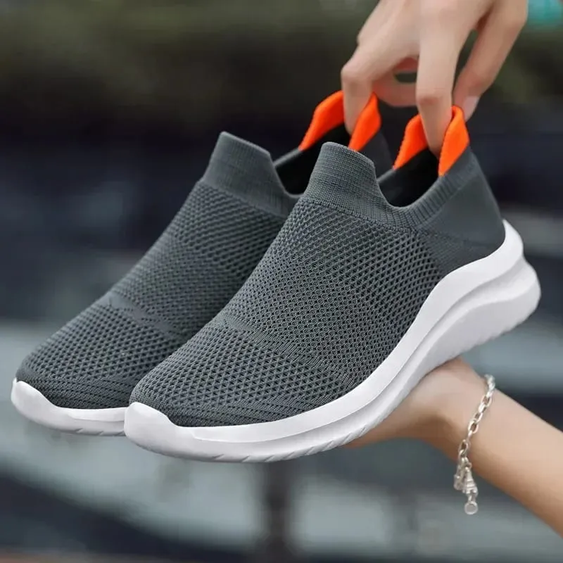 ผู้ชายรองเท้าผ้าใบรองเท้าสบายๆUnisex Soft Sole Slip-On Vulcanizedรองเท้าLoafersน้ำหนักเบาPlusขนาดรองเท้าผู้ชายTenis hombres — image 7