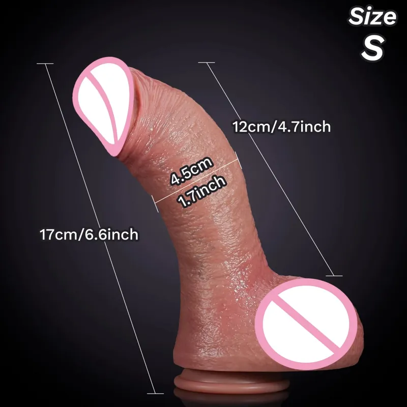 Big Realistic Silicone Dildo with Suction Cup G-Spot Anal Dildos Strapon Dick Butt Plug Masturbat Adult Sex Toys for Man Women