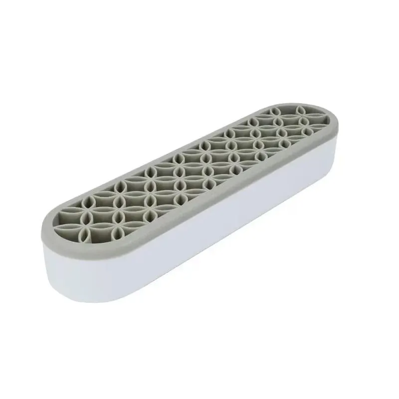 Silicone Makeup Brush Holder Stand Organizer Multifunctional Desktop Storage Rack Hole Design for Brushes Pens Pencils