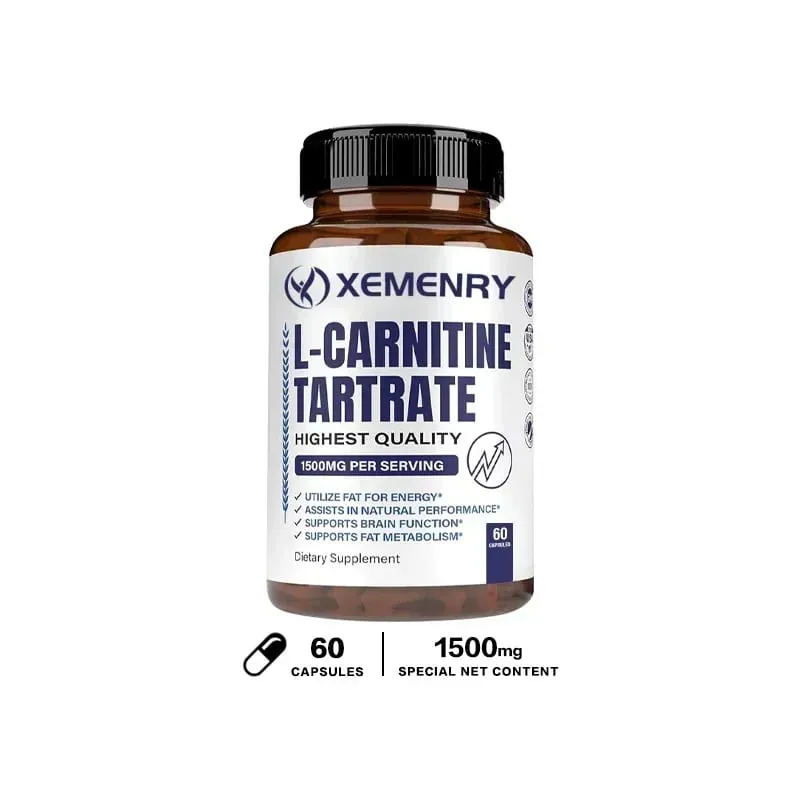 L-カルニチン酒石酸塩プレミアムカプセル 1500 mg - 自然エネルギー生成が代謝をサポート — image 8