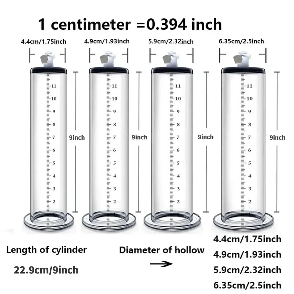 Male Penes Pump Manual Vacuum Penis Enlarger Mga Sex Toys Para sa Lalaki Pagpapalaki ng Penis Penile Extender Trainer Mga Matanda na Mga Produktong Sex 30cm