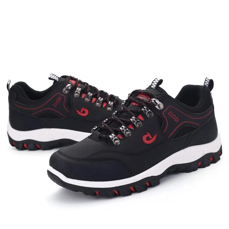 Men's EVA Hiking Shoes Waterproof Anti Slip Leather Outdoor Sports Shoes for Camping Running Jogging 2025 New