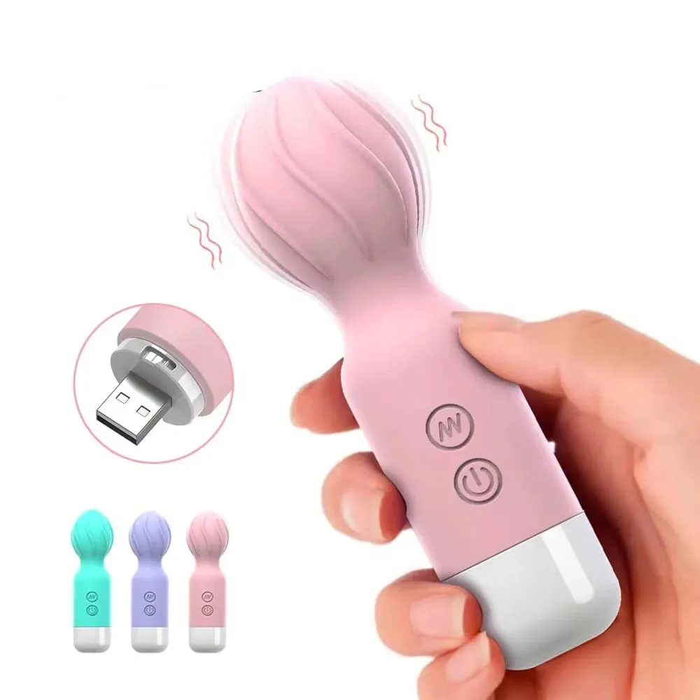 Mini Sex Toy Vibrator for Women G-Spot Clitoris Stimulate Magic Wand Pleasure Dildo for Couples Body Massage Adult Supplies — image 1