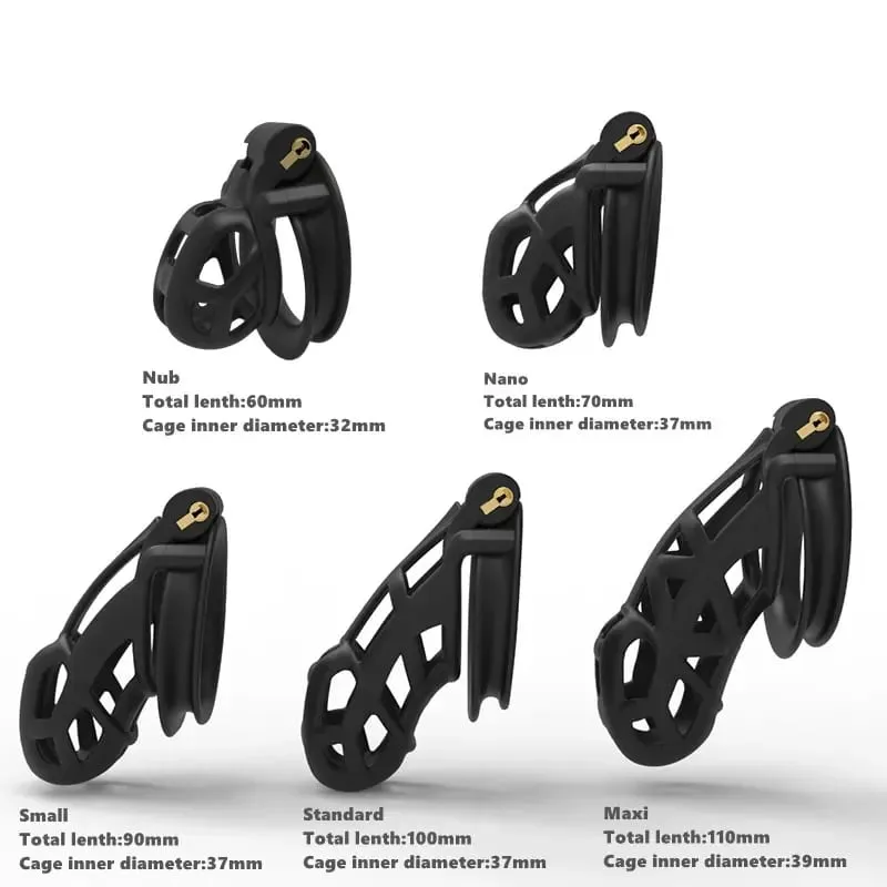 Sex Toys for Men Adult Hot Sale Waist Belt Male Chastity Cock Cage Penis Sleeve Cockrings Erotic Urethral Lock Bondage Sex Toys — image 3