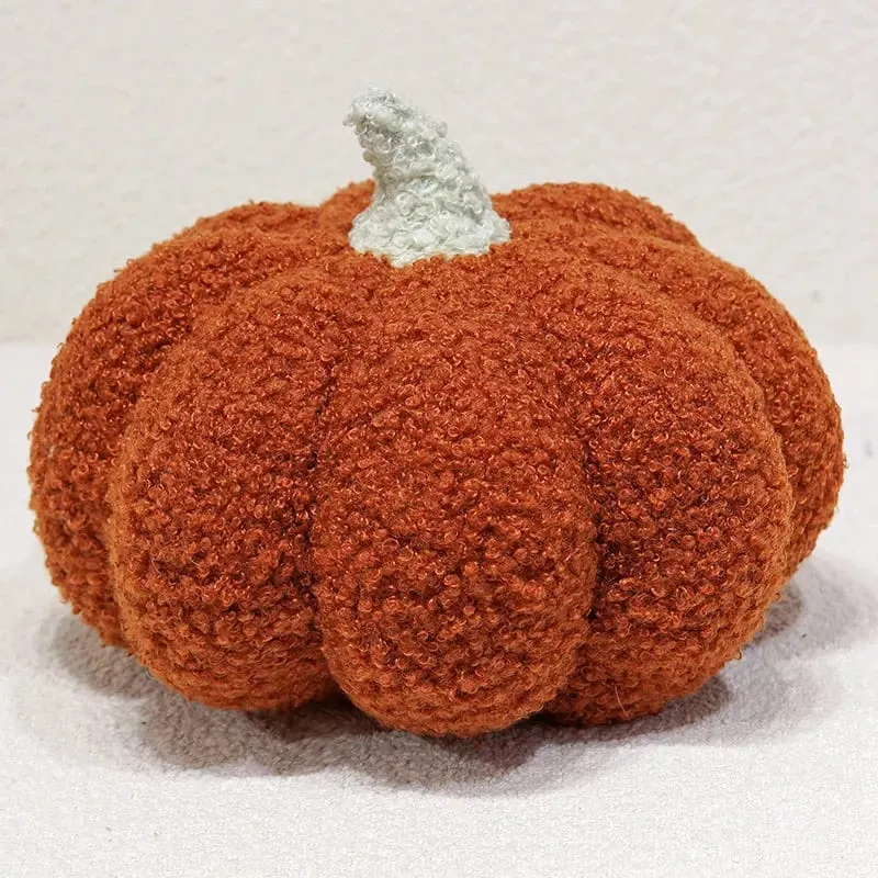 Multicolor Pumpkin Plush Pillow Soft Stuffed Pumpkin Cushion Home Decoration Cute Plush Toy Halloween Gift Bedside Bed Cushion — image 12