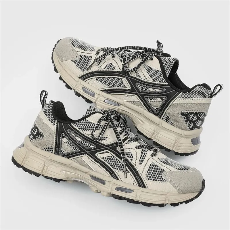 New Men Casual Shoes Walking Leisure Lace-up Jogging Loafers Brand Outdoor Breathable Running Fashion Sneakers Blade Comfortable