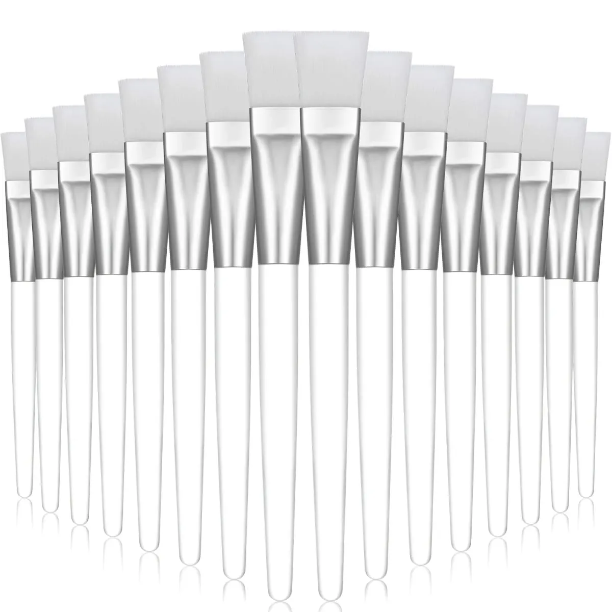 50pcs/10pcs Facial Mask Brushes - Professional Makeup & Skincare Applicators for Face Masks Body Butter Creams Salon Spa — image 1