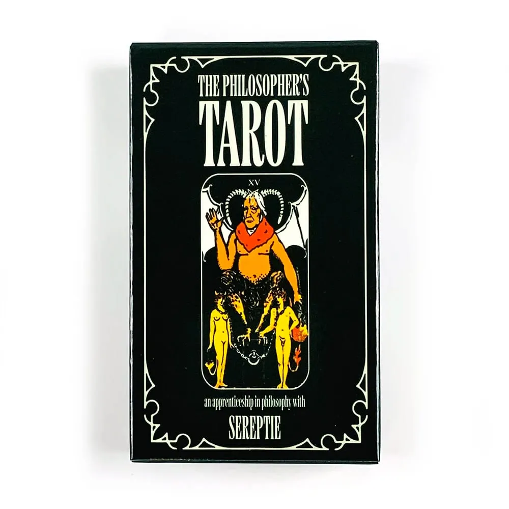 New The Philosopher's Tarot Deck 78 Cards English Version Fate Prediction Spiritual Divination Table Game for Tarot Beginners — image 2