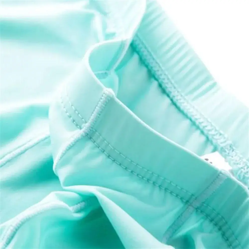 Transparente Boxer Männer Eis Seide Schnell Trocknend Männliche Badehose Sommer Nahtlose Unterwäsche Ultra-dünne Plus Größe Shorts