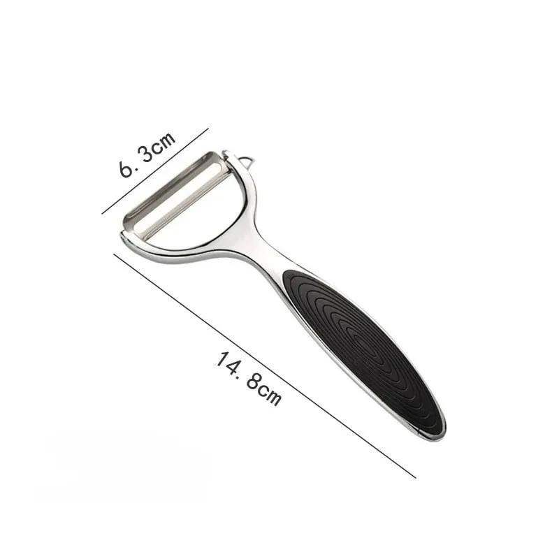 สแตนเลสสตีลผัก Peeler Potato Peeler มัลติฟังก์ชั่แครอทเครื่องขูดผลไม้เครื่องมืออุปกรณ์ครัว Gourmet Pelador Bar