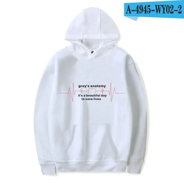 Harajuku Gray's Anatomy Tumblr Greys Anatomy printed Hoodies Sweatshirts Men/Women Comfortable Sweatshirt Adult/Child Pullovers — image 46