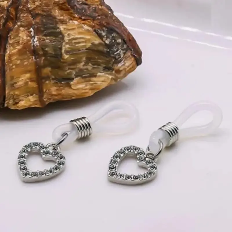 New 1Pair Heart Gem Nipple Clamps Small Bell Nipple Stimulator Sexy Adjustable Clitoris Clip Adult Sex Toys For Women