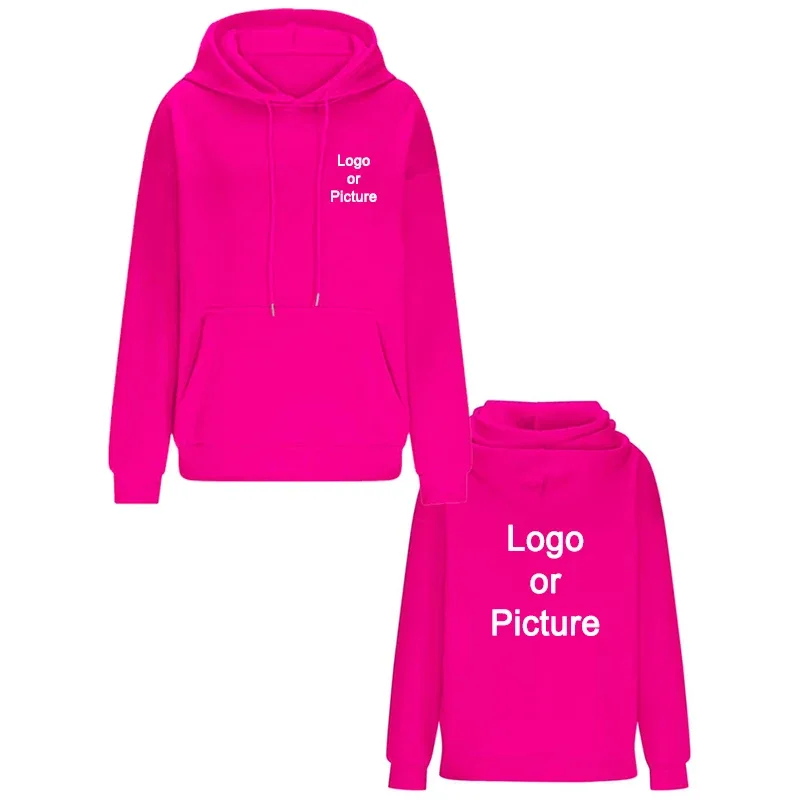 DIY Design bluzy oversize damskie moda spersonalizowane drukowane luźne, z długim rękawem opadające mankiety na ramionach bluzy swetry Sudadera — image 13