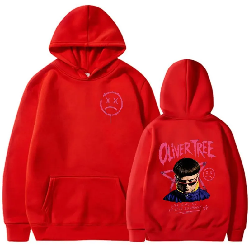 Rest in Peace Oliver Tree Hoodies Tribute Life Goes on 1993-2026 Memorial Sweatshirts Men Fashion Oversized Casual Pullovers