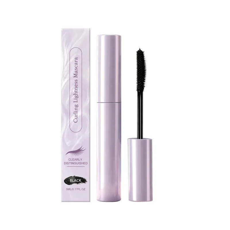 Curling Mascara Natural Lifted Lashes Waterproof Anti-Smudge Long Lasting Curling Strengthen Lashes Eye Cosmetic Black & Brown