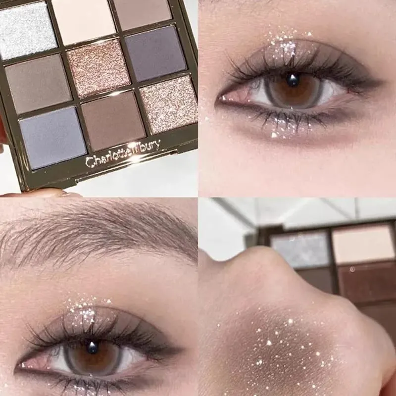 Neue CT Nature Easy To Color Aesthetic Scenery Lidschatten Starlight Pink Soft Light Bicolor Disc Zweifarbige Herz-Rouge-Kosmetik — image 3
