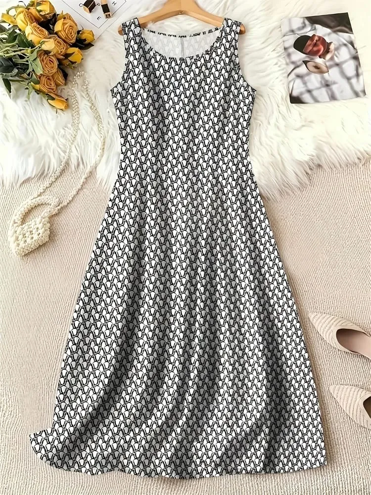 Trendy 3D Women's New Arrival Dresses Summer Street Style Printed Loose-Fit Casual Dresses Outdoor Travel and Party Dresses — image 11