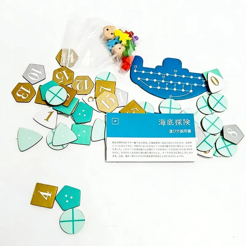 Deep Sea Adventure Board Game Card Game Family Party Entertainment Interactive Toys Gift for Children Funny English Game — image 5