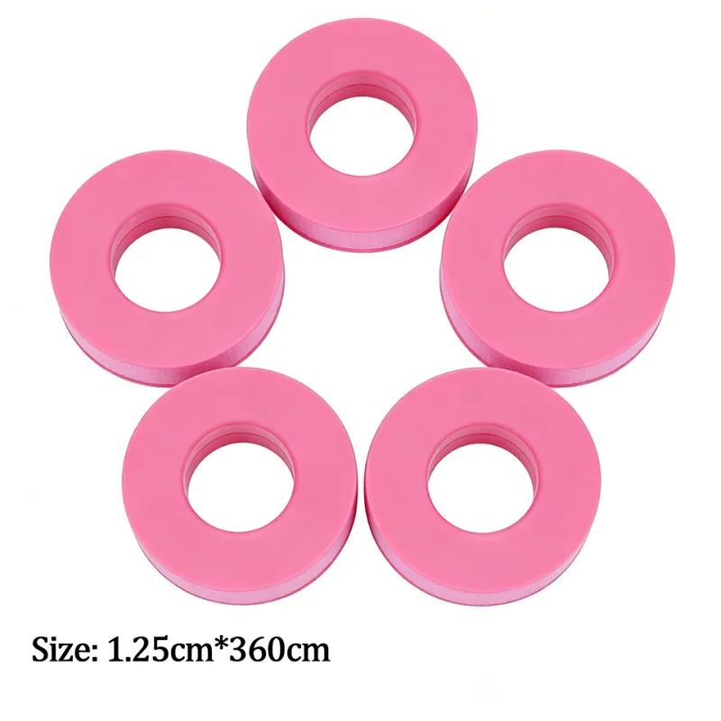 5/10Rolls Silicone Gel Tape for Lash Extensions Non-Woven Breathable Sensitive‑Skin Under‑Eye Patch Lash Tape Makeup Tool Supply