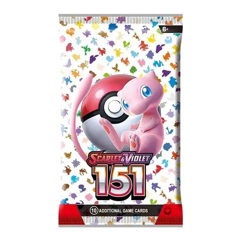 Pokémon PRISMATIC EVOLUTIONS SURGING SPARKS SCARLET & VIOLE 151 Booster Display Box Pokémon Booster Cards Cartas de jogar
