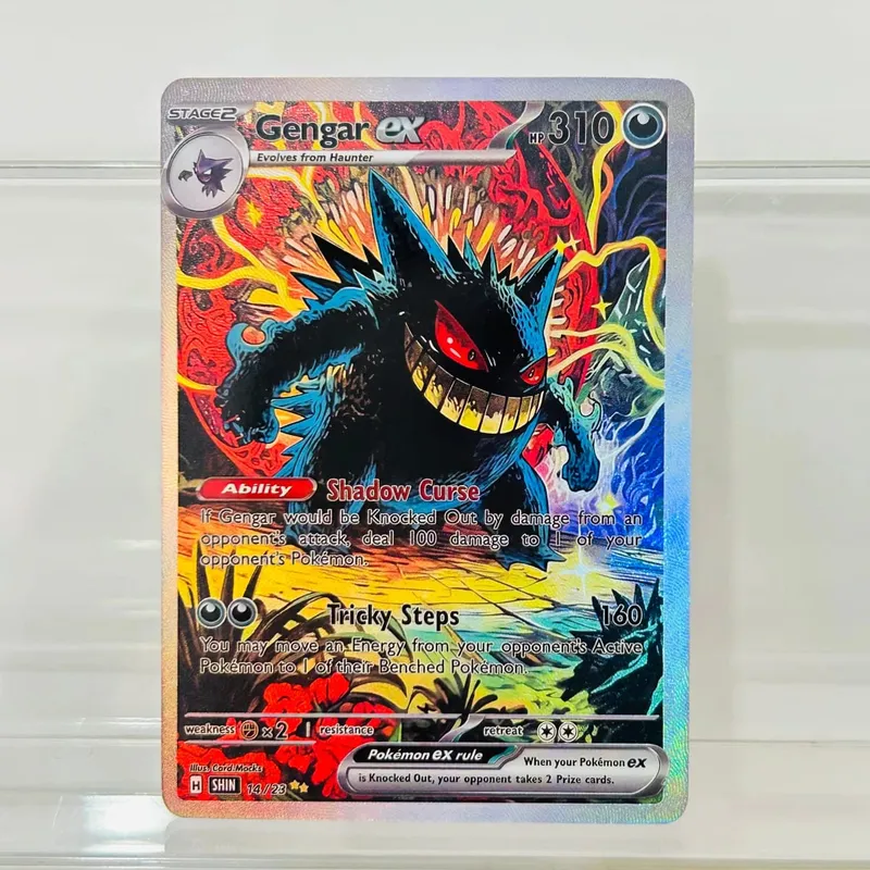 10Pcs (Charizard Mewtwo Gengar Vaporeon) DIY Holographic Texture Cards Perfect Condition Premium Anime Collection Card