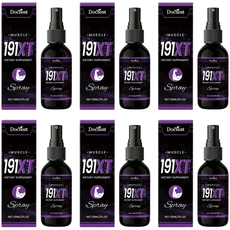 Spray muscular 191XT com vitamina B3 L-Arginina e extrato de Tribulus Terrestris para suporte muscular e resistência 30 ML — image 12