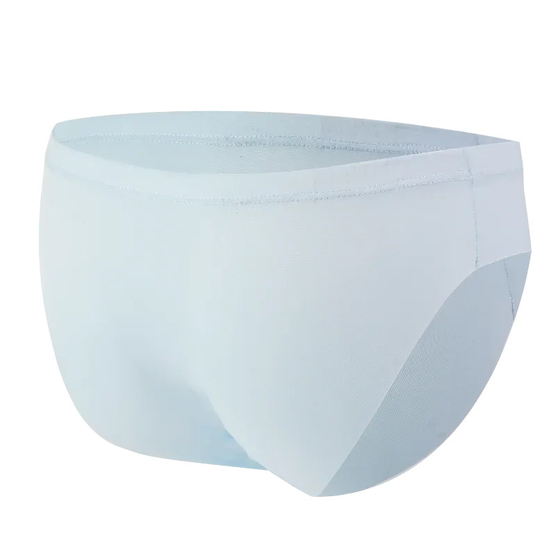 4st Ice Silk Trosor för män Sommar Transparent Sömlös Sexig Snabbtorkande Trendiga Andas Underkläder Ultratunna trosor