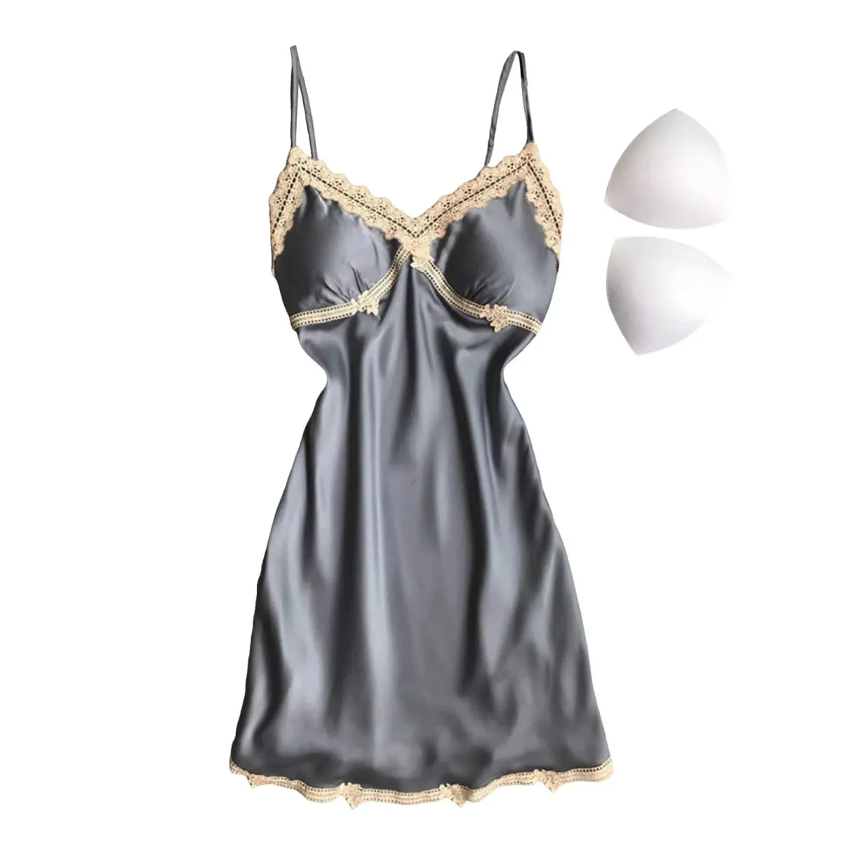 Sexy Women'S Suspender Nightgown Home Wear Lace Pajamas Erotic Lingerie In Europe And America Intimates Nightdress Sleepwear — image 2