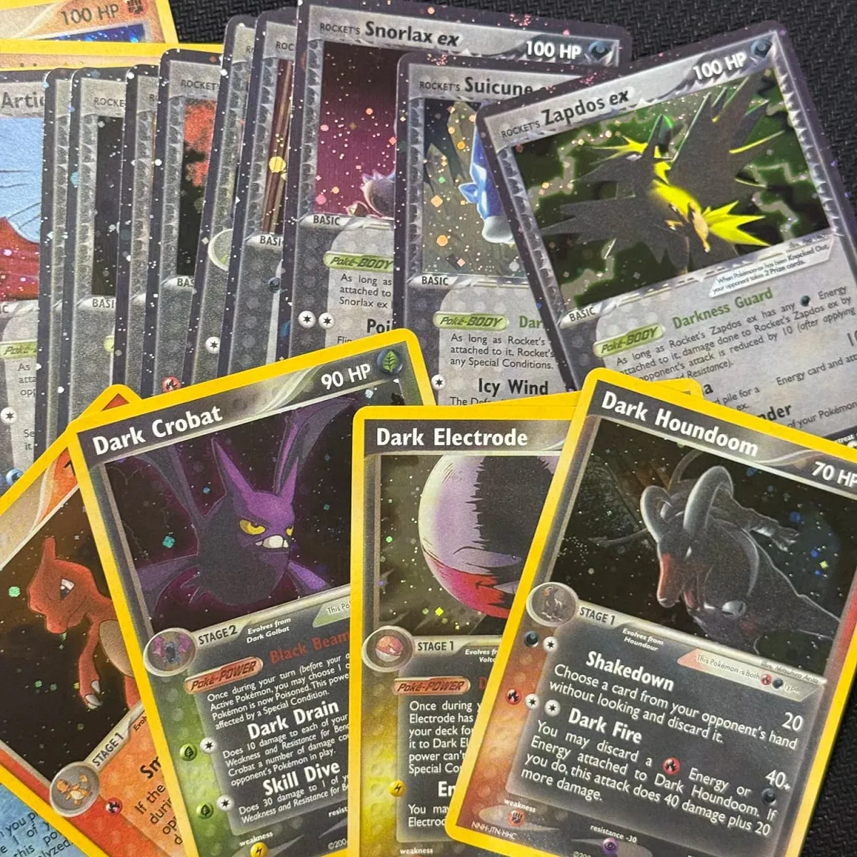 Proxy Cards Team Rocket Returns (TR) Rocket’s Moltres Rocket’s Sneasel Treecko Star Dark Ampharos Azumarill Mudkip Star — image 2