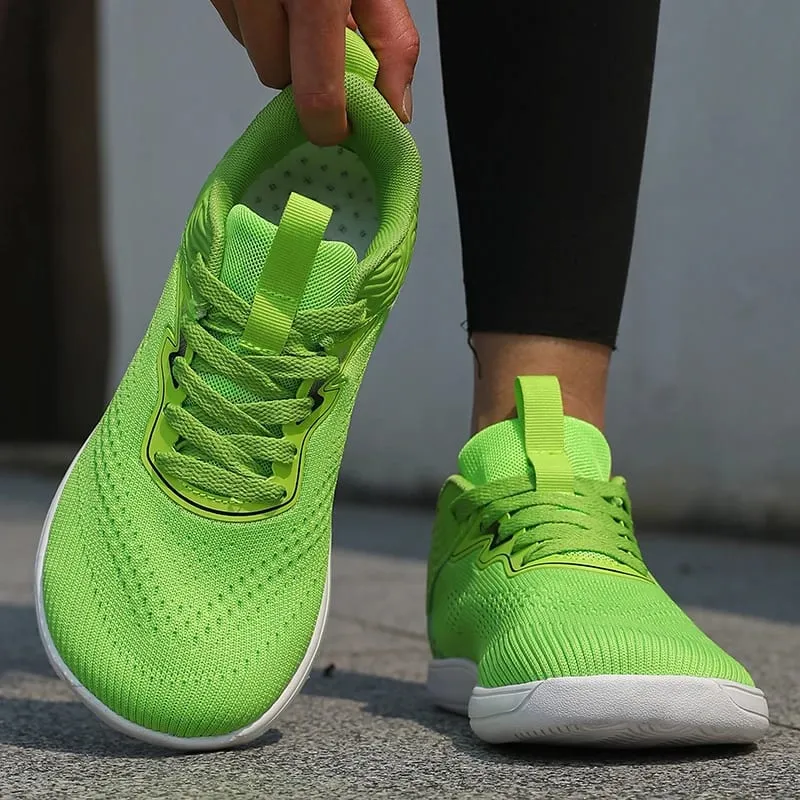 Wide Toe Green Apple Unisex Jogging Shoes Men Casual Sneakers Mesh Breathable Anti Slip Street Walking Loafers Daily Wear — image 10