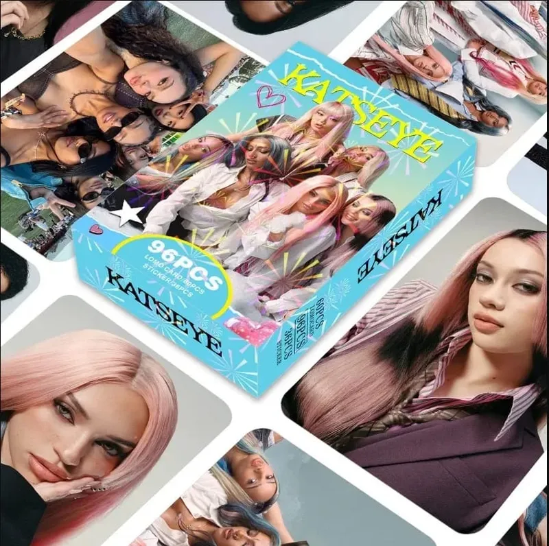 55/127pcs Kpop Idol KATSEYE WILD New Album BEAUTIFULCHAOS Lomo Cards DANIELA HD Printd Photocards Stickers MANON MEGAN Fans Gift — image 16
