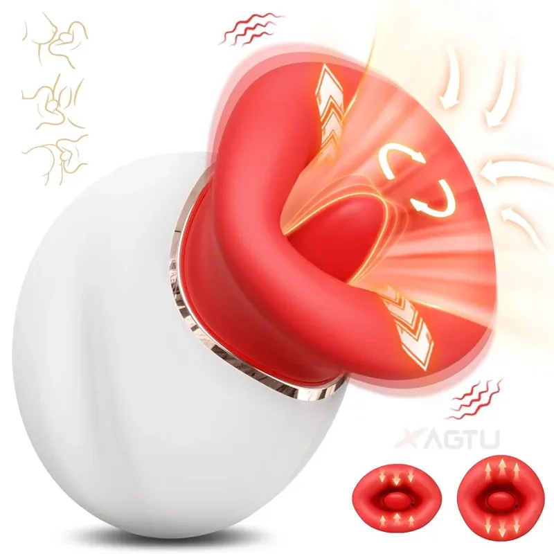 Tongue Wiggle Vibrator for Women Vacuum Sucking Clitoris Stimulator Female Masturbator Nipples Clit Sucker Sex Toy for Women — image 10