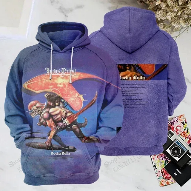 Rock Band Judas Priest 3d Print Hoodies Men Women Fashion Sports Hoodie Sweatshirt Coat Mens Sweats Men Clothes Comfort Moletom — image 9