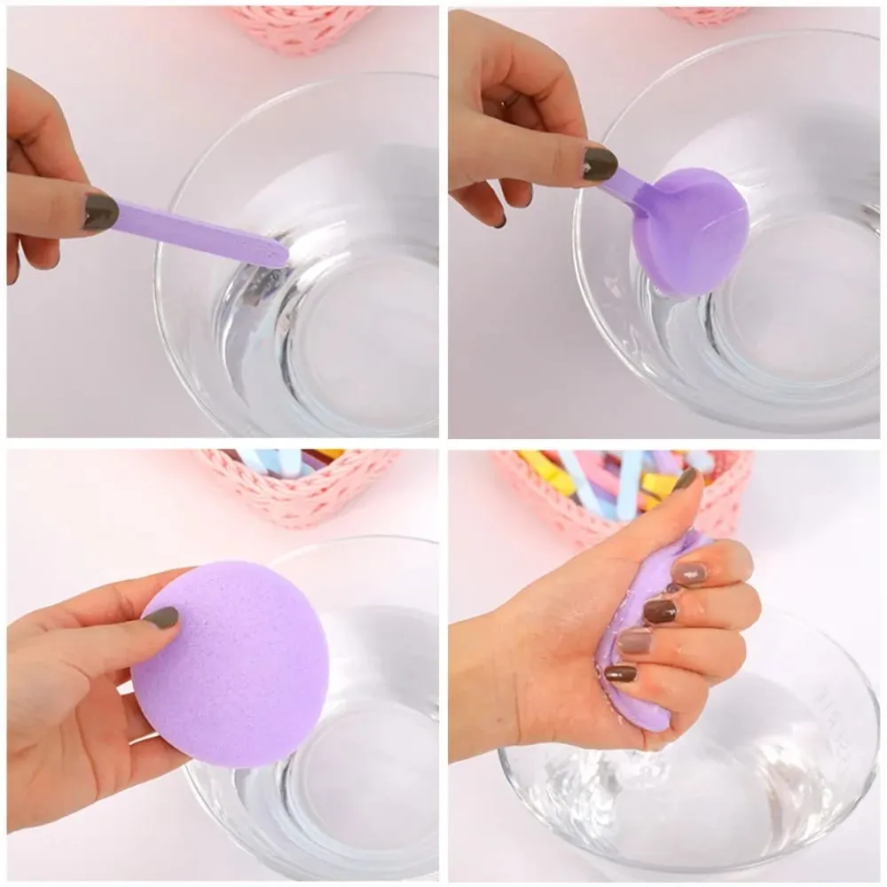 Wholesale 120/240pcs Compressed Round Facial Cleansing Sponges Cleaning Brushes - Makeup Remover Wipes Finger Cleanse Tools