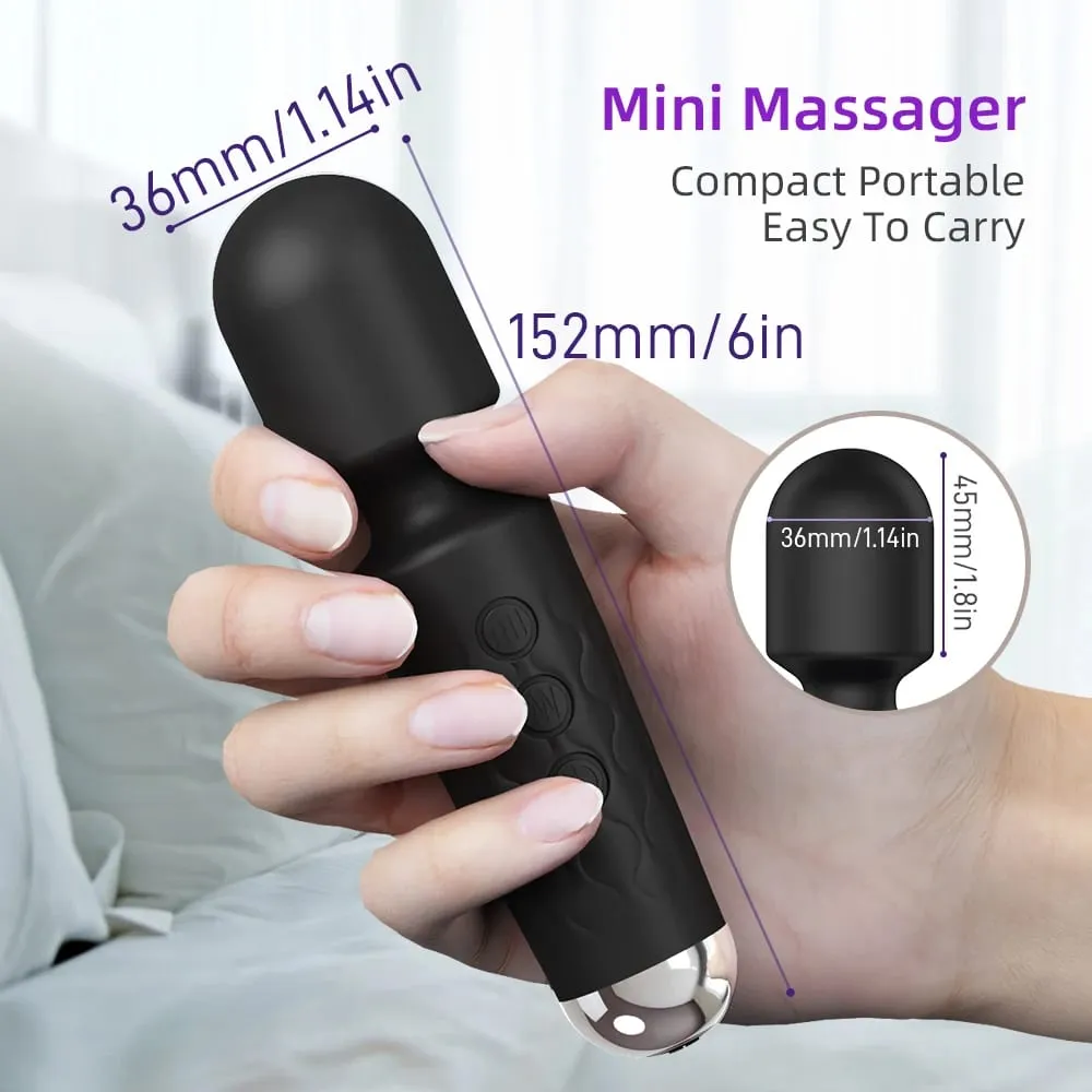 Magic-Wand Dildo Powerful AV Vibrator 20 Speeds for Women Nipple G Spot Clitoris Stimulator Female Masturbation Adult Sex Toys
