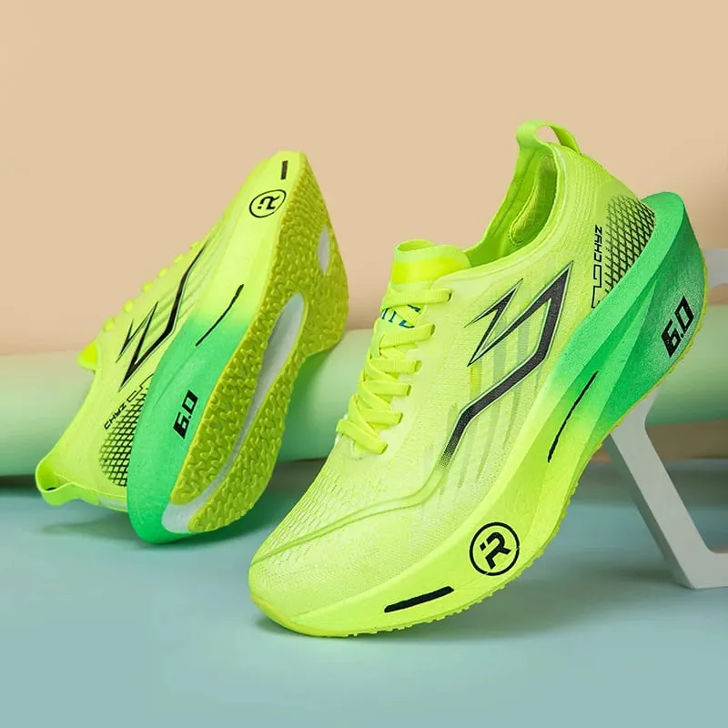 Men Running Shoes Carbon Board Marathon Sneakers Breathable Lightweight Women's Comfortable Athletic Nonskid Speciality Sports — image 5
