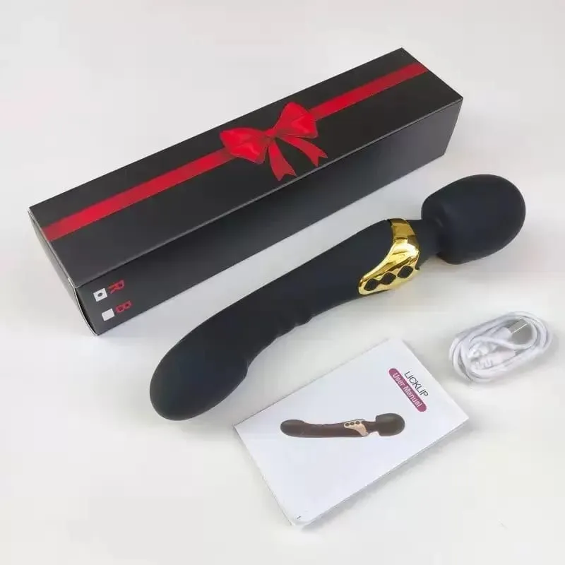 Powerful AV Magic Wand Dildo Vibrator Clitoris Stimulator Vagina Massager G Spot Masturbator Adult Sex Toys for Women
