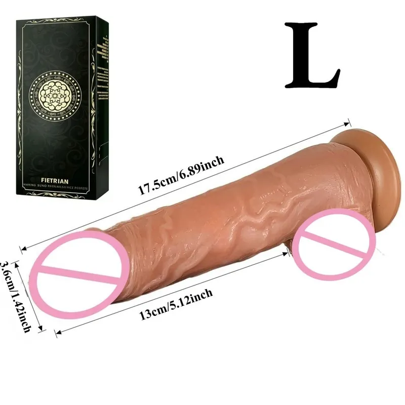 Waterproof Silicone Adult Sex Toys Soft Dildo with Suction Cup G-Spot Vagina Anal Masturbators Realistic Dildos Dick Cock Penis