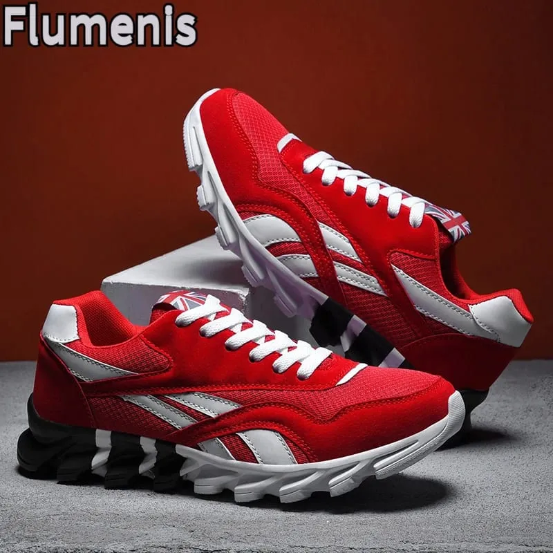 2026 New Men's and Women's Running Shoes Breathable Casual Sneakers Anti-Slip Vibration Comfortable Walking Shoes 38-46 — image 2