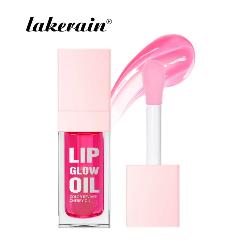 Pelembap Lip Gloss Cermin Air Lip Glaze Menyuburkan Bibir Cecair Gincu Isipadu Bibir Jelas Lip Glos Wanita Bibir Kosmetik