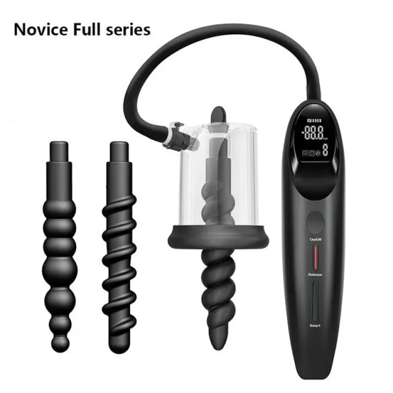 Smart Vacuum Pump Sucking Anal Plug Female Prostate Massage Stimulator Buttplug Male Masturbator Adult Sex Toys For Man Women — image 8