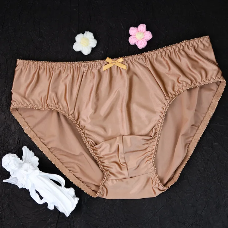 smooth Briefs Silky Men's Underwear Glossy Sports Men Swimsuit Interior Hombre Panties mens sexy underwear — image 22