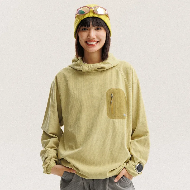 Outdoor Sport Hoodies Men Women Lightweight Fleece Long Sleeve Breathable Pullovers Hooded Sweatshirt Unisex Track T Shirts Tops — image 5