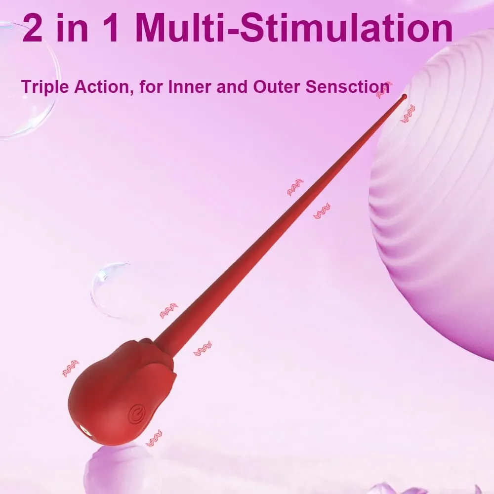 Vagina Anal Urethra G Spot Dildo Vibrator for Women Massager Vibrating Clitoris Stimulator Sex Game Sex Toys Adult Supplies 18+ — image 3