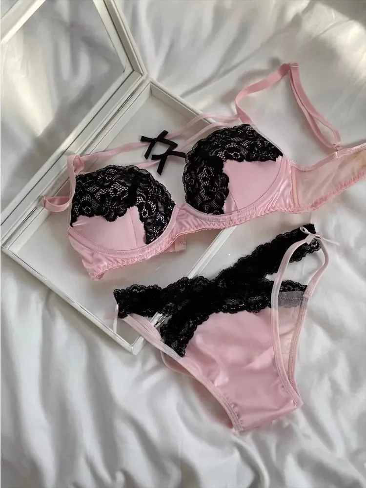 Teen Girl Push Up Bras Sexy Lace Underwire Bra for Small Bust Gathering Push Up Anti Sag Comfortable Lingerie Hot Sale — image 5